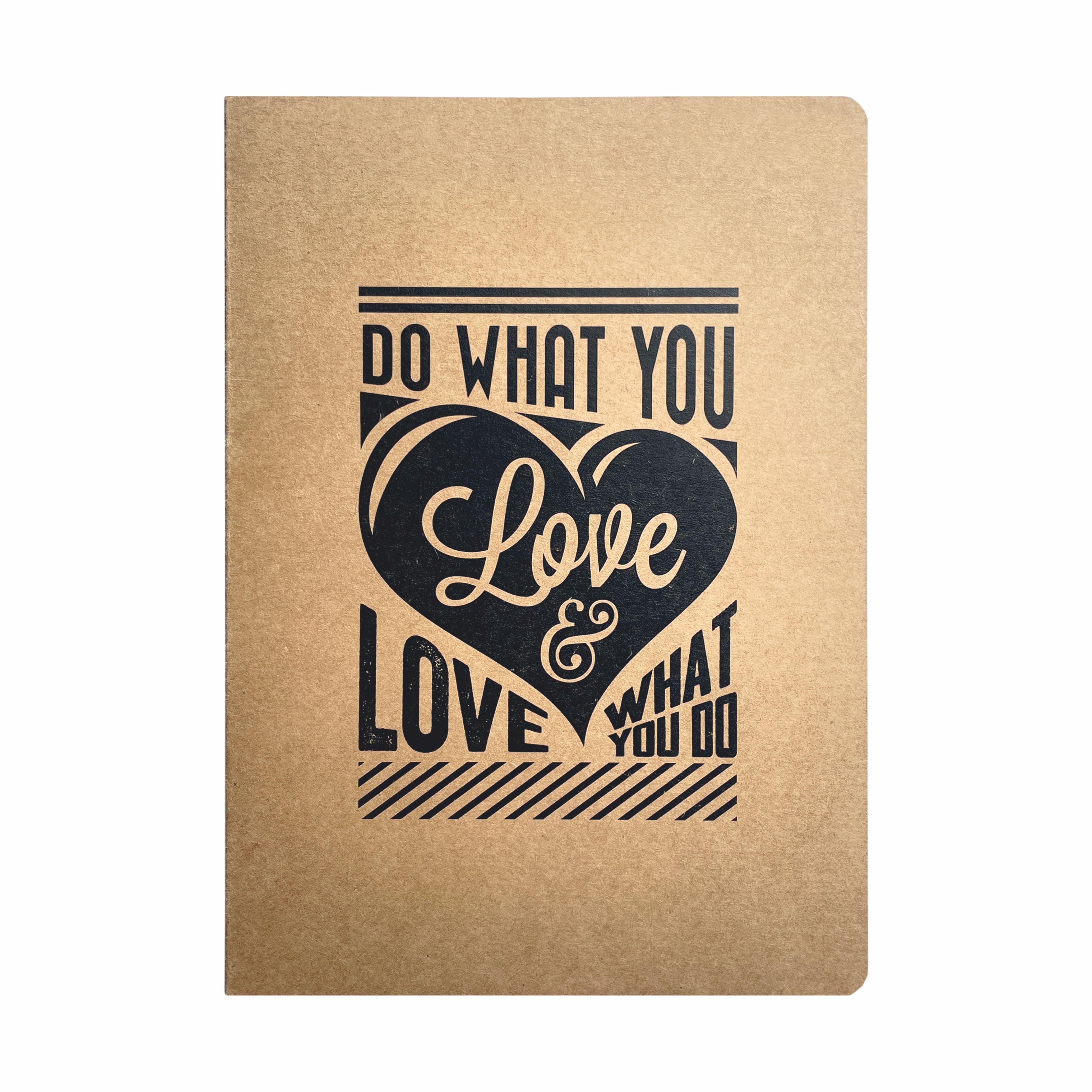 REK Journal Recycled and Eco-friendly Kraft Cover College Ruled Notebook - 80 Gsm - 160 Pages (Pack)